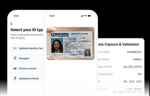 Identity Verification interface preview