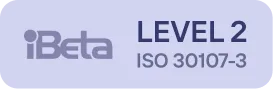 iBeta Level 2 ISO 30107-3 certification mark